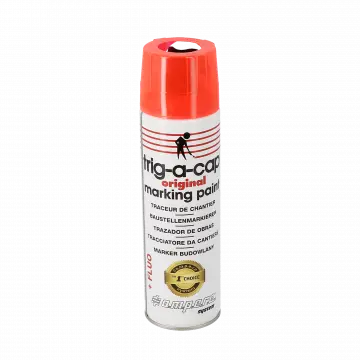 Traceur de chantier Rouge Vif Fluo 500ml