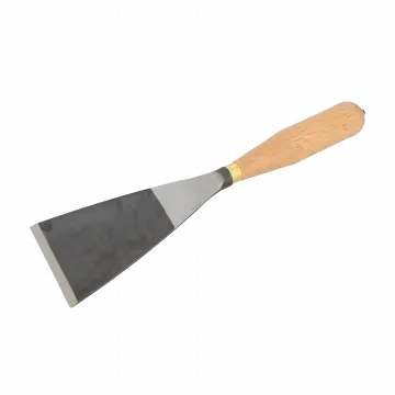 Riflard de maçon - lame acier 107mm - manche bois