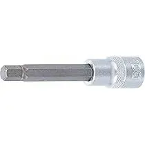 Douille tournevis 1/2" avec embout 100mm hexagonal 9mm