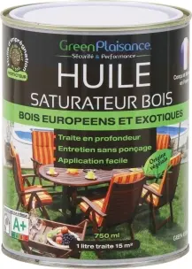 Huile saturateur mobilier bois
