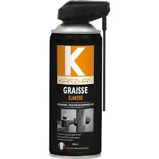 [24552] AEROSOL KARZHAN 400ML GRAISSE BLANC