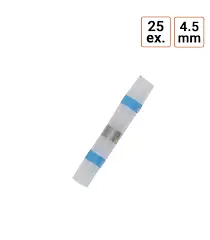 Cosses bout-à-bout thermo d4.5 bleues Conditionnement boîte 25 pièces