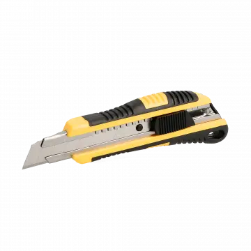 Cutter bi-matière lame18 mm guide lame acier inox autolock