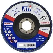 Disques à lamelles zirconium grain 60