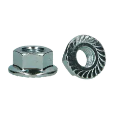Ecrou à embase crantée Cl8 D6923 M 8 Zn ( 200 pcs)
