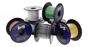 Fil H05V-K 1.00mm² noir /1m Conditionnement bobine 50 m