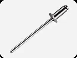 RIVET AV T.PLATE ALU/ACIER 6X22 ep12,5-14,5mm Prix pour 100 pcs