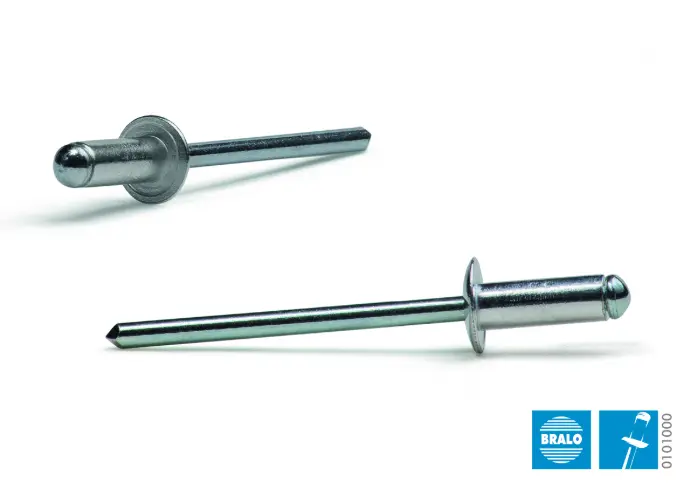 RIVET AVEUGLE TP Ø 3,2 X 10 ALU/AC ( 500 pcs )