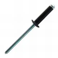 RIVET AVEUGLE TP Ø 4,8 X 16 ALU/AC NOIR  boite de 250 pcs