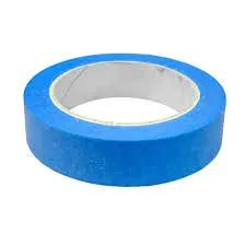 Ruban de masquage 60°C bleu résiste au UV 25mm - rouleau de 50m