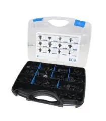 Valisette rivets plastique 300pcs