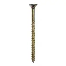 [VBF PZ6X200/60 ZJ   ] Vis agglo fraisée Pz M6X200 Zing jaune