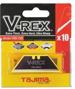 [14392] 10 LAMES TRAPEZOIDALES / BOITE DISTRIBUTRICE *TAJIMA*