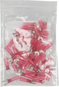 [02724.50] SACHET 50 COSSES THERMORETRACTABLES A FOURCHES ROUGE M4