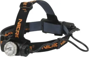 LAMPE FRONTALE ULTRA PUISSANTE ALUMINIUM 900LM - RECHARGEABLE - NICRON