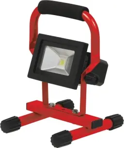 PETIT PROJECTEUR LED RECHARGEABLE 400/800LM 10W SUR PIED AVEC POIGNEE