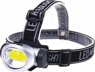 LAMPE FRONTALE 120 LUMENS SUR PILES (non inclues)