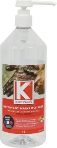 NETTOYANT MAINS KARZHAN ROUGE 1L AVEC POMPE