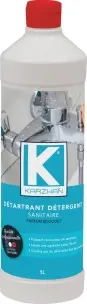 DETARTRANT DETERGENT SANITAIRE PARFUM FLEURAL KARZHAN 1L