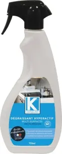 DEGRAISSANT SURFACES HYPERACTIF KARZHAN 750ML AVEC PULVERISATEUR