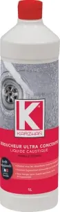 DEBOUCHEUR LIQUIDE CAUSTIQUE ULTRA CONCENTRE KARZHAN 1L