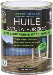 HUILE SATURATEUR TERRASSE EN BOIS 750ML