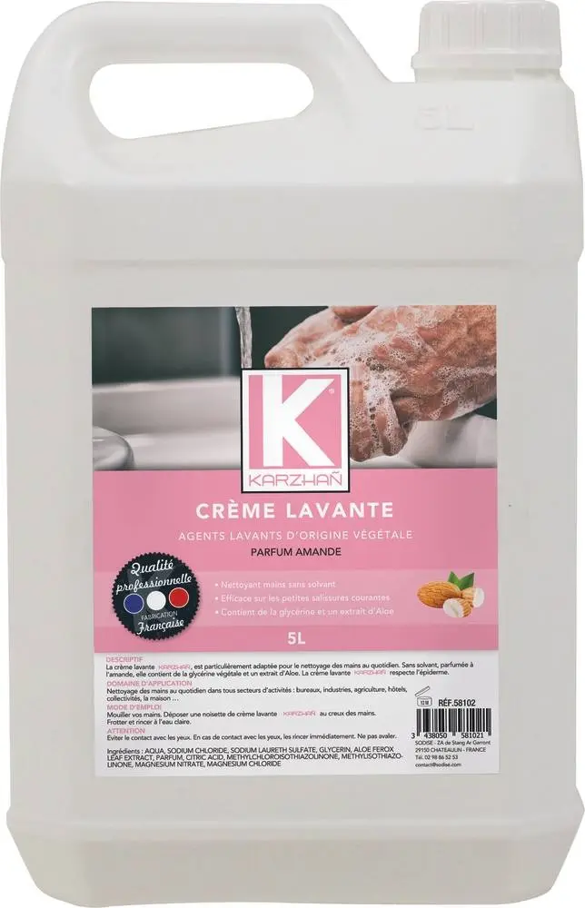 CREME LAVANTE KARZHAN AMANDE 5L