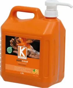 NETTOYANT MAINS D'ATELIER ORANGE 3.78L AVEC POMPE