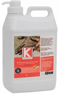 [58115] NETTOYANT MAINS KARZHAN ROUGE 3L AVEC POMPE