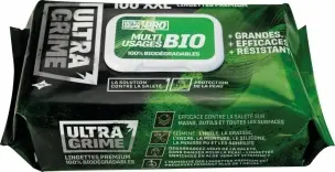 BOITE DE 100 LINGETTES PRO MULTI-USAGE BIO - FORMAT 38X25CM