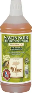 BIDON 1L SAVON NOIR LIQUIDE AMANDE