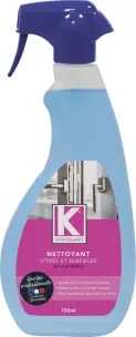 NETTOYANT VITRES ET SURFACES KARZHAN 750ML AVEC PULVERISATEUR