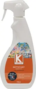 LOT 12 X 58670 - NETTOYANT GRAFFITI KARZHAN 750ML AVEC PULVERISATEUR