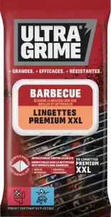 [57572] BOITE DE 30 LINGETTES BARBECUE PREMIUM XXL LIFE - FORMAT 38X25CM