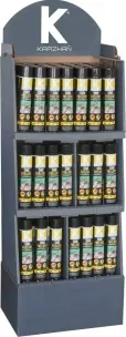 PRESENTOIR 110 AEROSOLS CHOC FRELONS