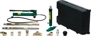 [SDS15849] Vérin hydraulique de réparation carrosserie 10T - coffret sur roues 15 pcs
