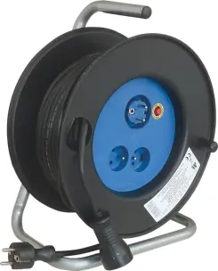 [SDS01520] Enrouleur+rallonge électrique HO5VV-F 25m 3G1,5mm²