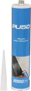 Mastic colle polyuréthane blanc adhére multi-support - 310ml
