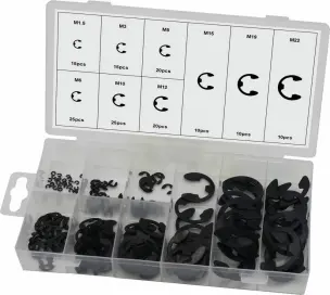 [SDS 75748] Circlips de type E - coffret de 150 pcs