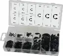 Circlips de type E - coffret de 150 pcs