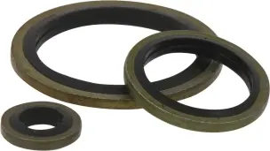 [SDS 14175] Joints métalliques à lèvre caoutchouc de 6 à 24mm - coffret de 150 pcs