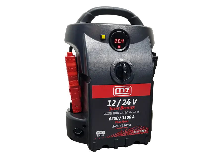 Booster de démarrage 12/24 V (6200/3100 PA)