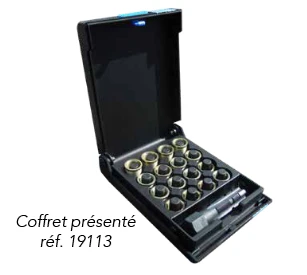 KIT DE RÉPARATION DE BOUGIE D'ALLUMAGE M14X1.25 19115