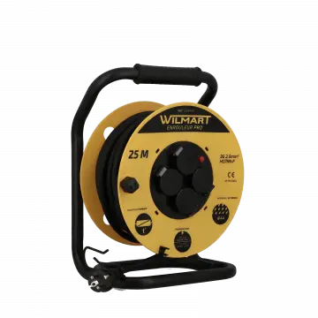 Enrouleur de câble H07RN-F  25 m-3g2,5mm² - IP44  / PAR 1890