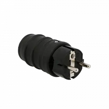 Fiche prise IP44  Mâle - 2P+T -  Elastomère 820124