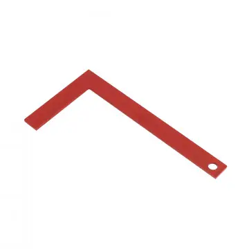 Equerre de maçon acier - lg 500mm - peinture époxy laquée 
