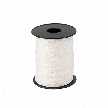 Cordeau Ø 2 mm PP blanc tressé - 100m 