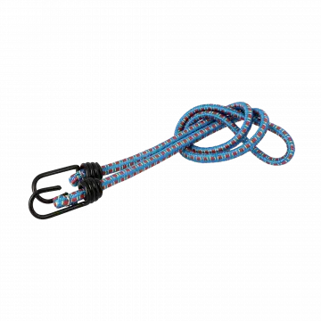Paire Tendeur élastique Ø 10 mm  - 1.2 m crochet métal plastifié