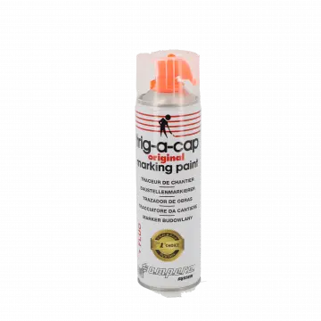 [540002] Traceur de chantier Orange Fluo 500ml