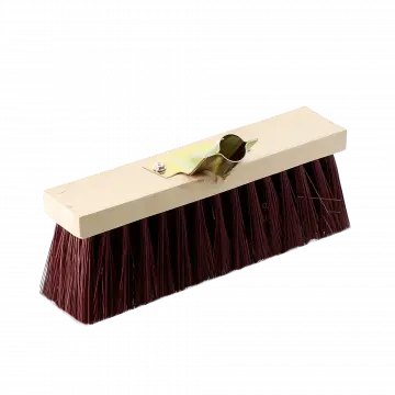 Balai de cantonnier PVC rouge  lg32 cm - douille 28 mm 